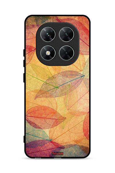 Tolwak غطاء حماية لهاتف شاومي ريدمي نوت 14 برو 5G بطبعة أوراق فنية رقمية تجريدية