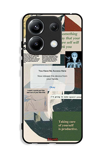 Tolwak غطاء حماية لهاتف Xiaomi Poco M6 Pro 4G اسمح لنفسك بالنمو