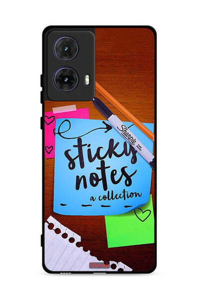 Tolwak غطاء حماية لهاتف موتورولا موتو جي 85 5G بملاحظات لاصقة