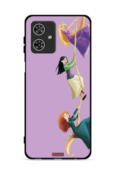 Tolwak غطاء حماية لهاتف موتورولا موتو جي 54 5G برسومات تسلق للبنات