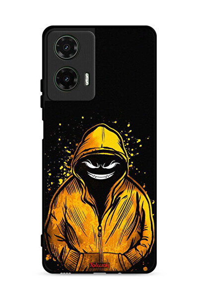 Tolwak غطاء حماية لهاتف موتورولا موتو جي 35 5G برسومات مارشميلو بوي