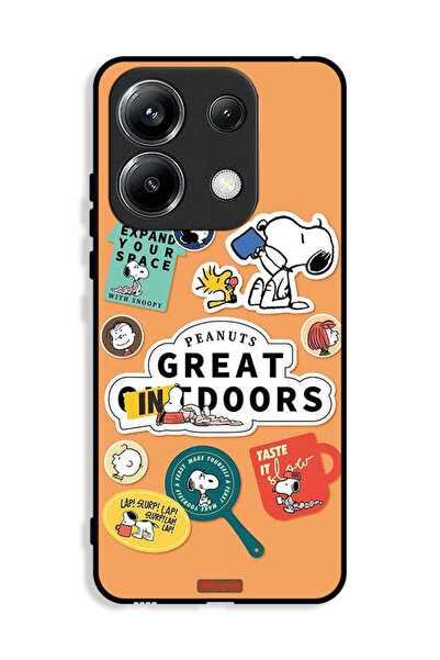 Tolwak غطاء حماية لهاتف شاومي ريدمي نوت 13 برو 4G، ملصقات الفول السوداني