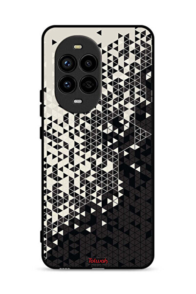 Tolwak غطاء حماية لهاتف هواوي نوفا 13 برو 5G بنمط مثلث فني رقمي