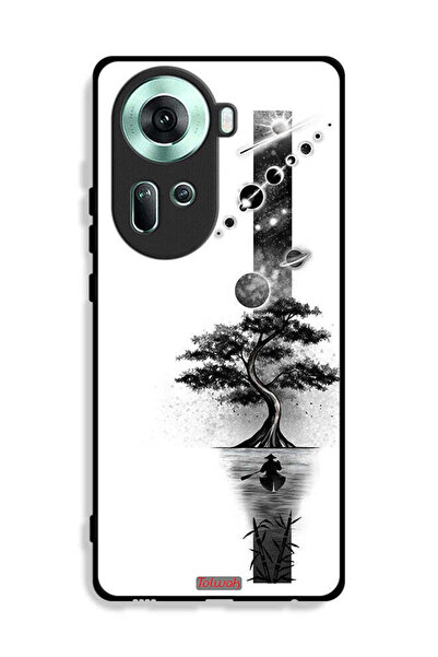 Tolwak غطاء حماية Oppo Reno11 5G بتصميم فن الأرض والفضاء