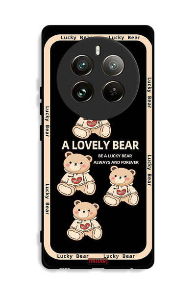 Tolwak غطاء حماية لهاتف Realme 12 Pro 5G بطبعة دب جميل