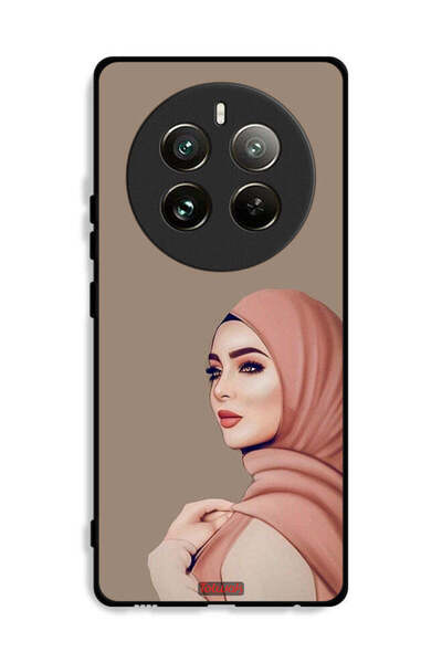Tolwak غطاء حماية لهاتف Realme 12 Pro Plus 5G بطبعة فتاة محجبة جميلة