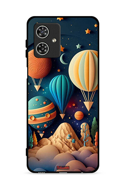 Tolwak غطاء حماية لهاتف موتورولا موتو جي 54 5G - تصميم فني من بيراشوت