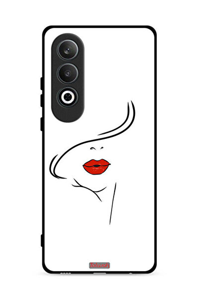 Tolwak غطاء حماية لهاتف OnePlus Nord CE4 5G برسومات وجه فتاة