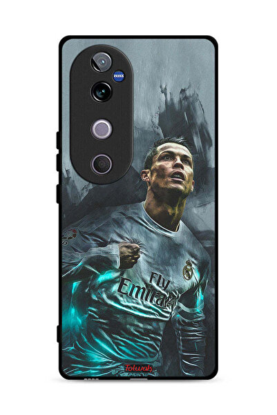 Tolwak غطاء حماية Vivo V40 5G برسومات كريستيانو رونالدو
