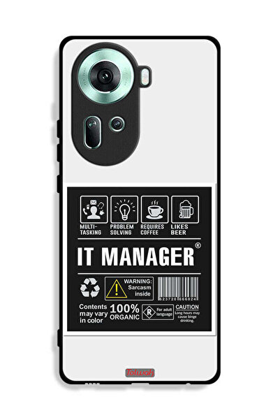 Tolwak Oppo Reno11 5G Protective Case Cover It Manager Sticker