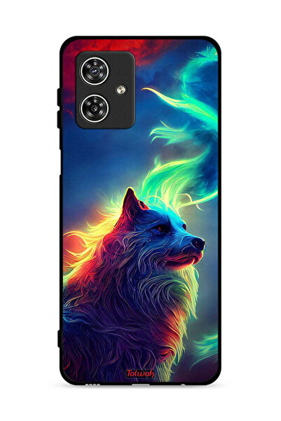 Tolwak غطاء حماية لهاتف موتورولا موتو جي 54 5 جي - وولف