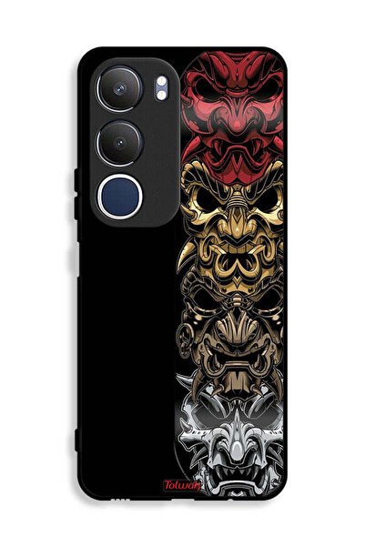 Tolwak غطاء حماية لهاتف Vivo Y19s 4G مع رسومات فنية للرؤوس