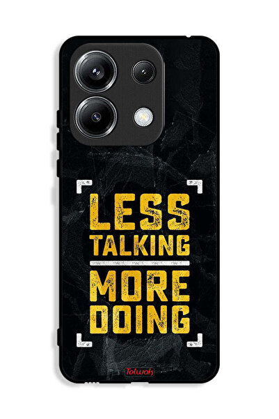 Tolwak غطاء حماية لهاتف Xiaomi Poco M6 Pro 4G - أقل كلامًا وأكثر فعلًا