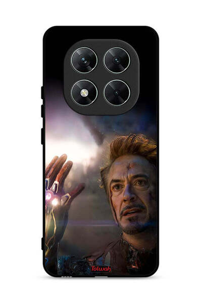 Tolwak غطاء حماية لهاتف Xiaomi Poco X7 5G أنا الرجل الحديدي
