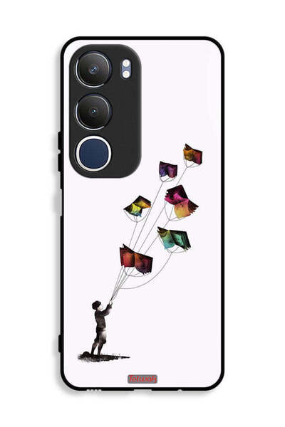 Tolwak غطاء حماية لهاتف Vivo Y19s 4G بتصميم طائرات ورقية