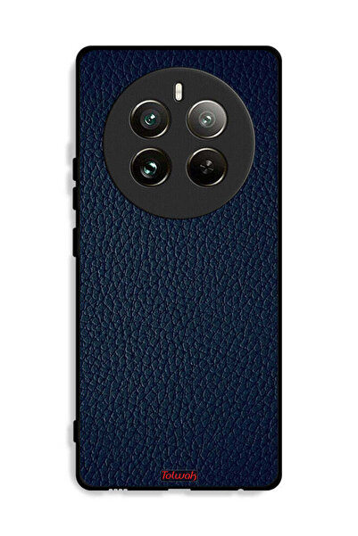 Tolwak غطاء حماية جلدي بنقشة جلدي لهاتف Realme 12 Pro Plus 5G