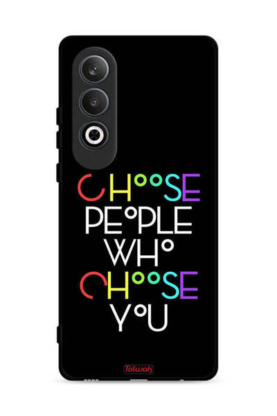 Tolwak غطاء حماية لهاتف OnePlus Nord CE4 5G اختر الأشخاص الذين يختارونك