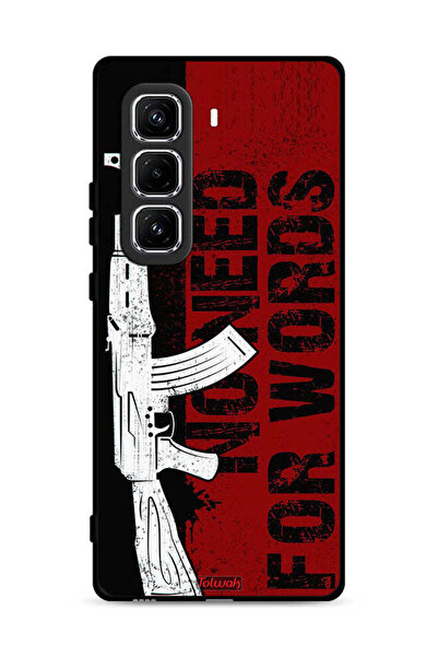 Tolwak غطاء حماية لهاتف Infinix Hot 50 Pro Plus 4G لا داعي للكلمات