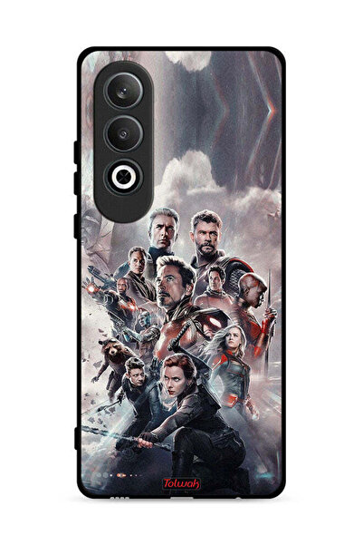 Tolwak غطاء حماية لهاتف OnePlus Nord CE4 5G بتصميم Avengers