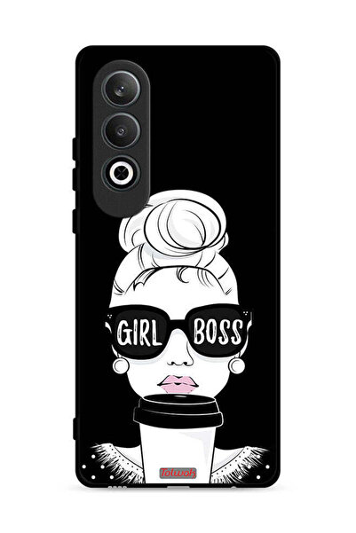 Tolwak غطاء حماية لهاتف OnePlus Nord CE4 5G بتصميم Girl Boss