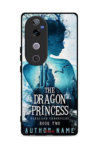 Tolwak غطاء حماية لهاتف Vivo V40 5G بتصميم أميرة التنين