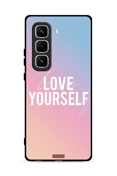Tolwak غطاء حماية لهاتف Infinix Hot 50 Pro Plus 4G - Love Yourself
