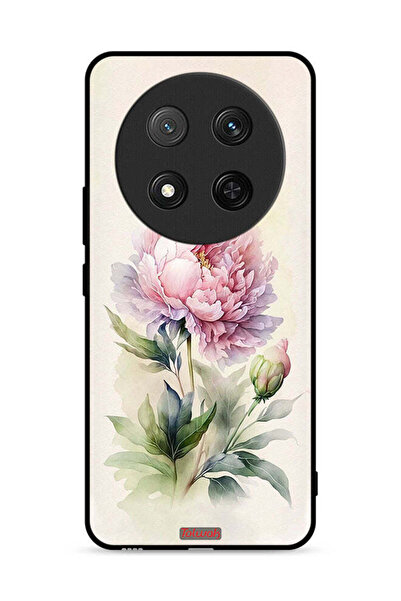 Tolwak غطاء حماية لهاتف Honor X9c 5G - رسمة وردية مائية