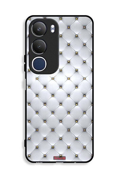 Tolwak غطاء حماية لهاتف Vivo Y19s 4G مطبوع عليه دبابيس على القماش