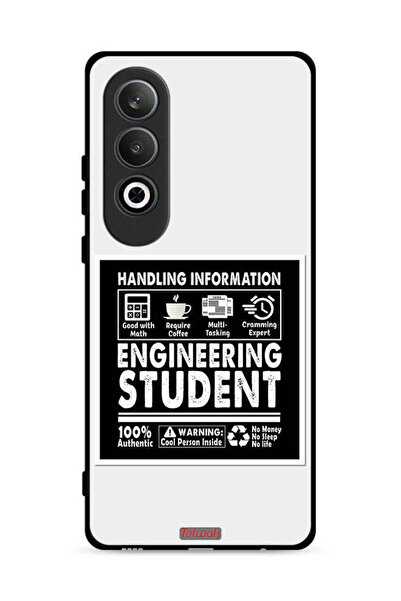 Tolwak غطاء حماية لهاتف Oppo K12 5G - ملصق طالب هندسة