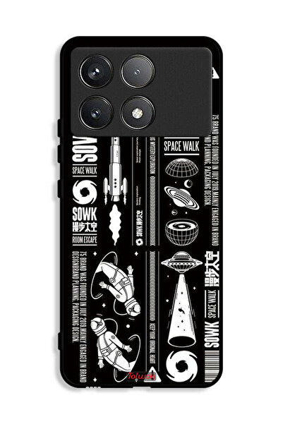 Tolwak غطاء حماية لهاتف Xiaomi Redmi K70E 5G ملصق Sowk Space Walk