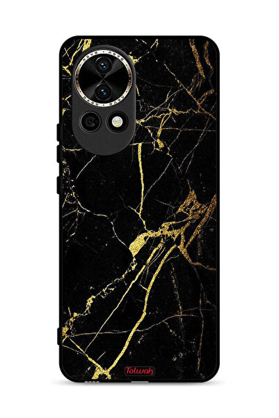 Tolwak غطاء حماية لهاتف هواوي نوفا 13 5G - رخامي متصدع