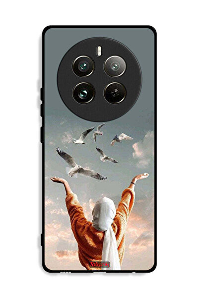 Tolwak غطاء حماية لهاتف Realme 12 Pro Plus 5G بتصميم طيور تحلق