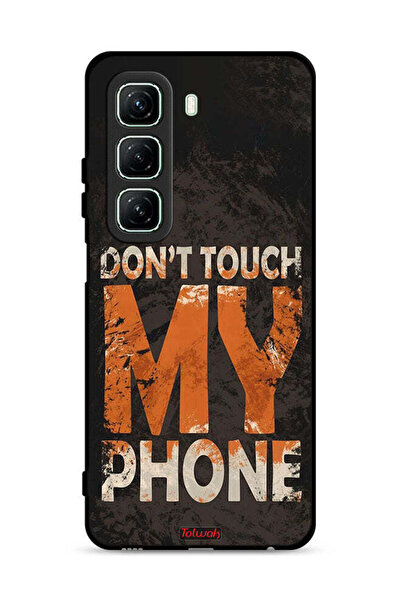 Tolwak غطاء حماية لهاتف Infinix Hot 50 5G، لا تلمس هاتفي