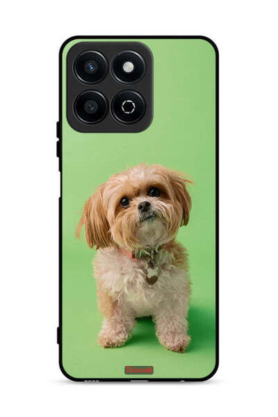 Tolwak غطاء حماية لهاتف Honor Play 60 Plus 5G بتصميم جرو لطيف