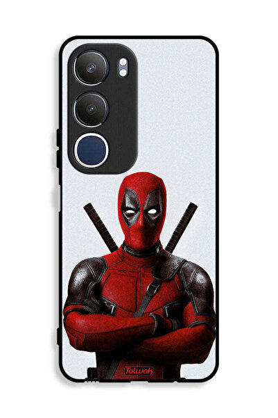 Tolwak غطاء حماية فيفو Y19s 4G بتصميم Deadpool