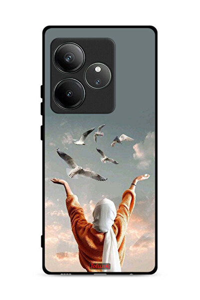 Tolwak Realme GT Neo6 5G Protective Case Cover Birds Flying
