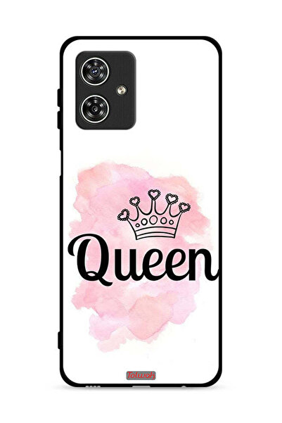 Tolwak غطاء حماية لهاتف موتورولا موتو جي 54 5G بنقشة الملكة