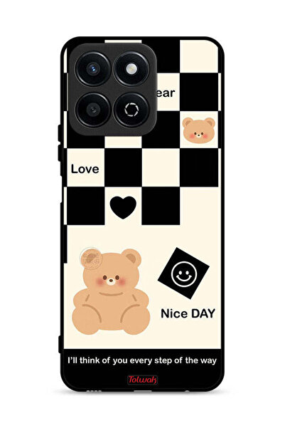 Tolwak غطاء حماية لهاتف Honor X7c 4G - سأفكر فيك في كل خطوة على الطريق