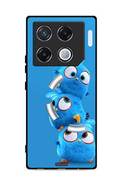 Tolwak غطاء حماية لهاتف Infinix GT 20 Pro 5G بنقشة طيور لطيفة