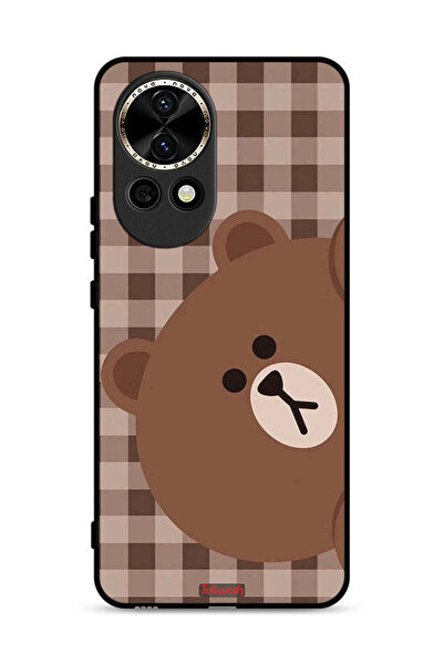 Tolwak غطاء حماية لهاتف هواوي نوفا 13 5G بتصميم دب تيدي