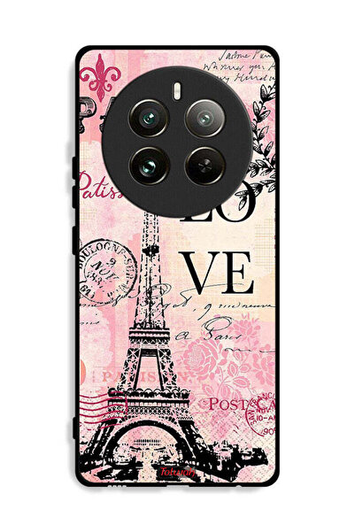 Tolwak غطاء حماية لجهاز Realme 12 Pro 5G بطبعة باريس لوف