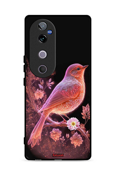 Tolwak غطاء حماية لهاتف Vivo V40 5G برسومات طيور لطيفة