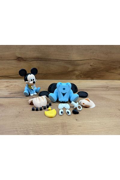 GİT3D Baby Cute Mouse (15 cm)