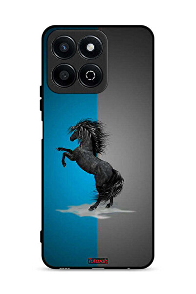 Tolwak غطاء حماية لهاتف Honor Play 60 Plus 5G برسومات حصان