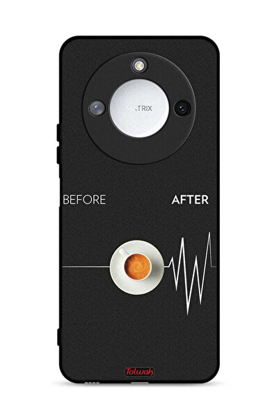 Tolwak غطاء حماية لهاتف Honor X60 5G قبل وبعد