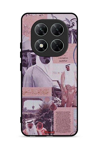 Tolwak غطاء حماية لهاتف شاومي بوكو X7 5G، ملصق الملك عبد الله العتيق