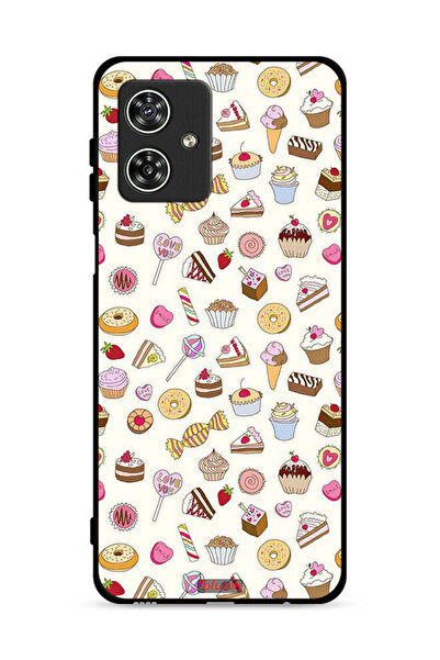 Tolwak Motorola Moto G54 5G Protective Case Cover Pattern Of Favorite Items