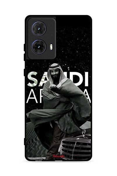 Tolwak غطاء حماية لهاتف موتورولا موتو جي 85 5G ولي العهد الأمير محمد بن سلمان