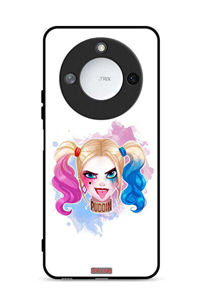 Tolwak غطاء حماية لهاتف Honor X9c Smart 5G برسومات هارلي كوين