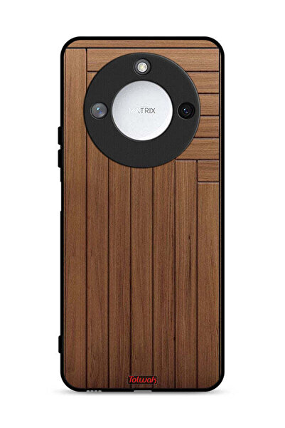 Tolwak غطاء حماية لهاتف Honor X9c Smart 5G بنمط باب